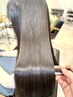 【髪質改善】 カット+カラー＋METEOメテオアルカリ酸熱トリートメント￥19000