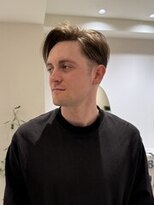 ノーレン 代々木上原(NOREN)&nbsp;毛流れセンターパート/ツーブロック/ハイトーン