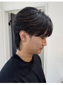 三重桑名韓国ニュアンスフェザーダウンセンターパートパーマ