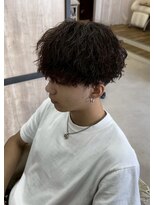 メンズギフト(men's GIFT)&nbsp;ツイストスパイラルマッシュツーブロック刈り上げ