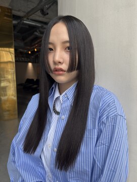 スクリーン(SCREEN) くびれヘア/アプリコットオレンジ/ハイライトカラー/三宮/元町