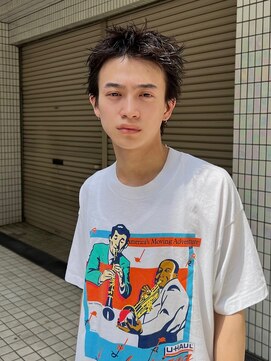ヒュージ 表参道(huge) スパイキーショートパーマ
