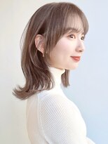 セイドット リー(Say. Ree)&nbsp;say.ショートボブひし形ショートローズブラウン暗めカラー