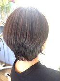 ミディアムレイヤーボブ
