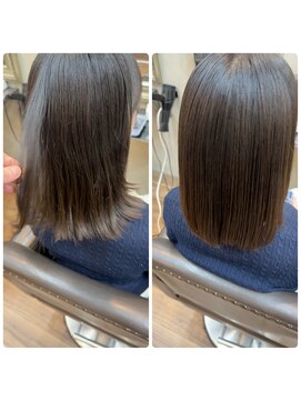 ネコ 稲毛(neco) 【稲毛】髪質改善縮毛矯正 before after