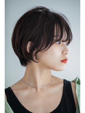 レム 仙台店(L.E.M) 【丸みショートボブ/似合わせカット】