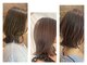 ヘアーメイク スリー(Hair Make 3)の写真/印象を左右する顔周りを、どの角度から見ても可愛く♪耳にかけても結んでも可愛くアレンジできるSTYLEに！