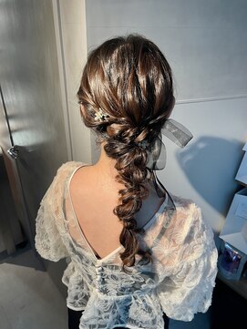 シャルムバイケンジ(Charm.by KENJE) 【編みおろし】結婚式/銀座/ヘアセット/アレンジ