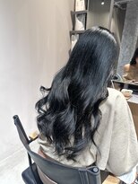 ロカリタ キョウト 河原町三条店(ROCAReTA kyoto)&nbsp;ブリーチ履歴有：ブルーブラック