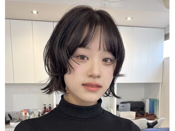 ミーム 原宿 表参道(meme)の写真/一人ひとりの骨格&毛流れに合わせた顔周りのカットは小顔効果◎[原宿/表参道駅/レイヤーカット/前髪カット]