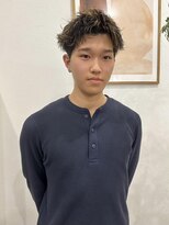 ローブ(L’AUBE)&nbsp;パーマ×ハイライト