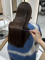 ジーナ 吉塚(Zina) 暗髪 ショコラブラウン【福田れん】吉塚美容室 箱崎 髪質改善