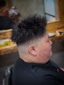 ツイスト、ツイスパ、スパイラルパーマ(強さにより料金の変動あり)¥10500