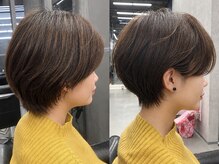 BEFORE→AFTER　【ショート　ボブ　ショートボブ　レイヤーカット】【銀座　銀座一丁目】
