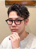 リバースパーマ/ツイストパーマ〈理容室〉