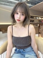 ロンドソル 四日市(Lond Sol)&nbsp;ショートボブ/ミルクブラウン/シースルー/30代40代50代