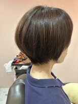 ルーム シンサイバシ(room shinsaibashi)&nbsp;大人美シルエットショートボブ｜丸みショート×艶ブラウン