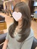 【 安部限定 】韓国レイヤーカット＋透明感カラー＋艶トリートメント
