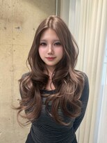 ボタン ハカタ(VOTAN hakata)&nbsp;《岩尾静羅》ブリーチ2回履歴♪ミルクティーブラウン☆