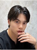 men's/メンズ/メンズカット/韓国/黒染/顔周り/ダウンバング/池袋