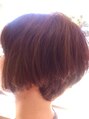 アドゥーヘアー(A do hair)&nbsp;ボブです！！くせつ毛がいい感じです
