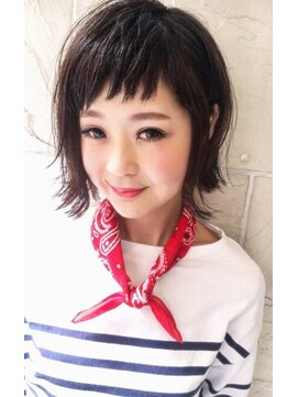 ローランド(Rowland) きりっぱなしボブ☆ウェットスタイル☆