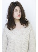 【morio池袋】ラフウェーブセミロング