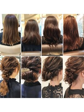 Toshi Sアレンジ ミディアムヘアアレンジ集 L008813888 ヘアーアンドメイク カッシィ Hair Make Cassie のヘア カタログ ホットペッパービューティー