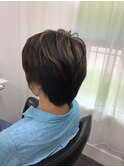 軽くて上品なショート