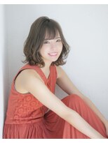 ロンドアベニール 北千住(Lond avenir)&nbsp;【lond avenir本田奈穂美】ひし形シルエットの柔らかミディ