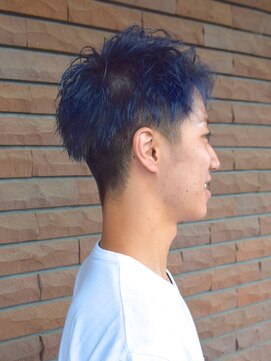 アルベレットオブヘア (arBellet of hair) Wカラー　INDEGO BLUE