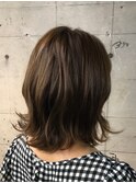ベージュボブ_ダブルバングブランジュ
