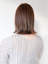 ネイヴィル オモテサンドウ(navile omotesando)&nbsp;【yuka】アッシュブラウンベージュ外ハネボブ