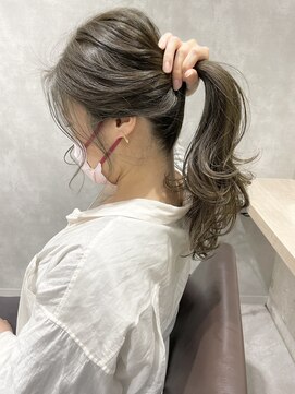 トマト(TOMTO) 【YUYA】オリーブグレージュ_グレージュカラー_ヌーディーカラー