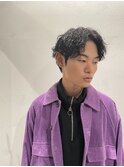 波巻きツイストスパイラルセンターパート