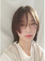 マノハル(MANOHARU)&nbsp;【マノハル スタイル】マッシュウルフ×オリーブベージュ