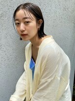 ソワ オモテサンドウ(SOIE OMOTESANDO)&nbsp;【SOIE】タイトな切りっぱなしボブ