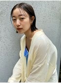 【SOIE】タイトな切りっぱなしボブ