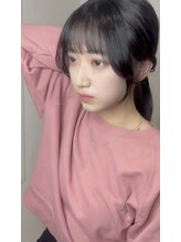 顔まわりのみのカットもOK