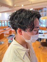 オーガニックマインド 坂戸 鶴ヶ島(organic+mind) 20代30代メンズツイストパーマ清潔感大人カッコイイショート