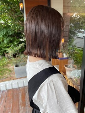 ヘア プロデュース キュオン(hair produce CUEON.) 切りっぱなしボブ