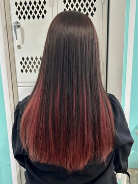 マティーナ ヘアー 池袋(Matina hair) 【インナーカラー×ピンク】20代30代40代