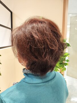 ビーズカラー イオンタウン米沢駅前店 ラブプル　ローズブラウン8トーン