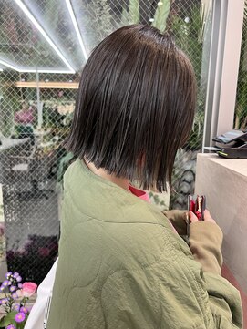 サンド 鹿児島中央(sand) @sei___sandインナーカラー/ボブ/鹿児島中央駅