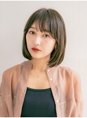 おとなボブで男性を魅了 2