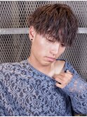 春夏メンズヘア／ソフトツイスト／刈り上げマッシュ