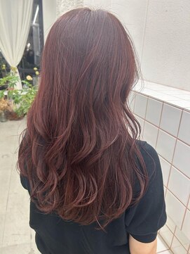 リル(re'll) 《花屋併設》秋カラー［酸性ストレート/ヘアセット］