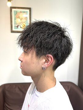 ナナマルヘアー(nanamaru hair) 【メンズ】ツイスパミディアムスタイル