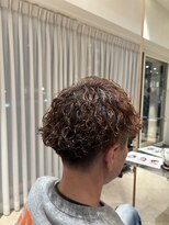 ロージーバイフーガヘアー 元住吉店(Rosy by FUGAhair)&nbsp;波巻きパーマ/メンズミディアム/刈り上げマッシュショート