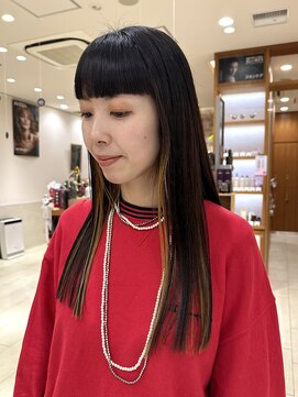 ピークアブー アヴェダ アトレ恵比寿(PEEK-A-BOO AVEDA) □デザインカラー/インナーカラー/ワイドバング